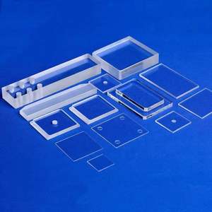 Plaque en verre de quartz poli transparent pour usage industriel - Product Image 4