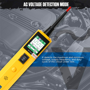 AUTOOL Digitaler TFT-Farbdisplay Stromkreistester 12V/24V Power Probe Kit 3 Jahre Garantie 10m Detektionskabel Universelles Diagnosegerät - Product Image 4