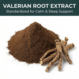 Estratto Naturale di Valeriana ad Alto Contenuto di Acido Valerenoico e Valeranone, Polvere Commestibile Sedativa e Sonnifera, Idrosolubile - Product Image 1