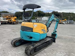 Mini-excavatrice Kubota d'occasion, modèle 2017, 3 tonnes, 85% neuve, zéro balayage arrière, provenance Japon, polyvalente - Product Image 3