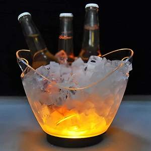 Cubo de Hielo Acrílico para Cerveza y Champán con Asas, Cubo Grande para Hielo y Cerveza para España, Abbey's Journeyman, Nikka, Remy Martin - Product Image 3