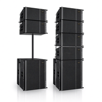 Diffusori Line Array Professionali a Due Vie da 10 Pollici con Risposta in Frequenza 50Hz-20kHz 220V per Grandi Palchi di Spettacolo