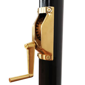 Postes <span class=keywords><strong>de</strong></span> <span class=keywords><strong>Tenis</strong></span> Redondos <span class=keywords><strong>de</strong></span> Acero/Aluminio <span class=keywords><strong>de</strong></span> Primera Calidad para Montaje en Superficie con <span class=keywords><strong>Red</strong></span> - Product Image 2