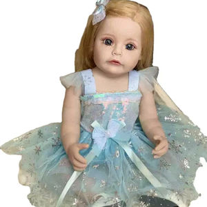 Poupée Reborn de Mode de Pékin, Modèle My Child, avec Vêtements <span class=keywords><strong>Minnie</strong></span>, Accessoires de Présentation, Pièces, Fonction de Pleurs et Formule Douce - Product Image 1