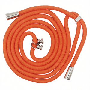 Orange Jump <b>Rope</b> With Metal Handles For Fitness <b>Exercise</b> Training Workout Equipment - Product Image 2