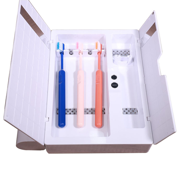 Удобный для переноски размер УФ стерилизатор зубных щеток 360 градусов дезинфекции удобно носить с собой УФ-держатели для зубных щеток