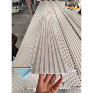 Panneau mural en composite bois-plastique WPC, panneau décoratif <span class=keywords><strong>intérieur</strong></span>, revêtement mural imperméable - Product Image 4
