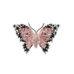 Aanpasbare Fabriek 3d Vlinder Borduurwerk Ontwerp Op Stof Diy Decoratieve Gom Doek Patch Voor Tassen Schoenen Hoeden - Product Image 3