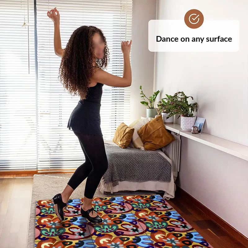 하이 퀄리티 나무 바닥 휴대용 댄스 플로어 무료 3D 디자인 로고 댄스 플로어 파티
