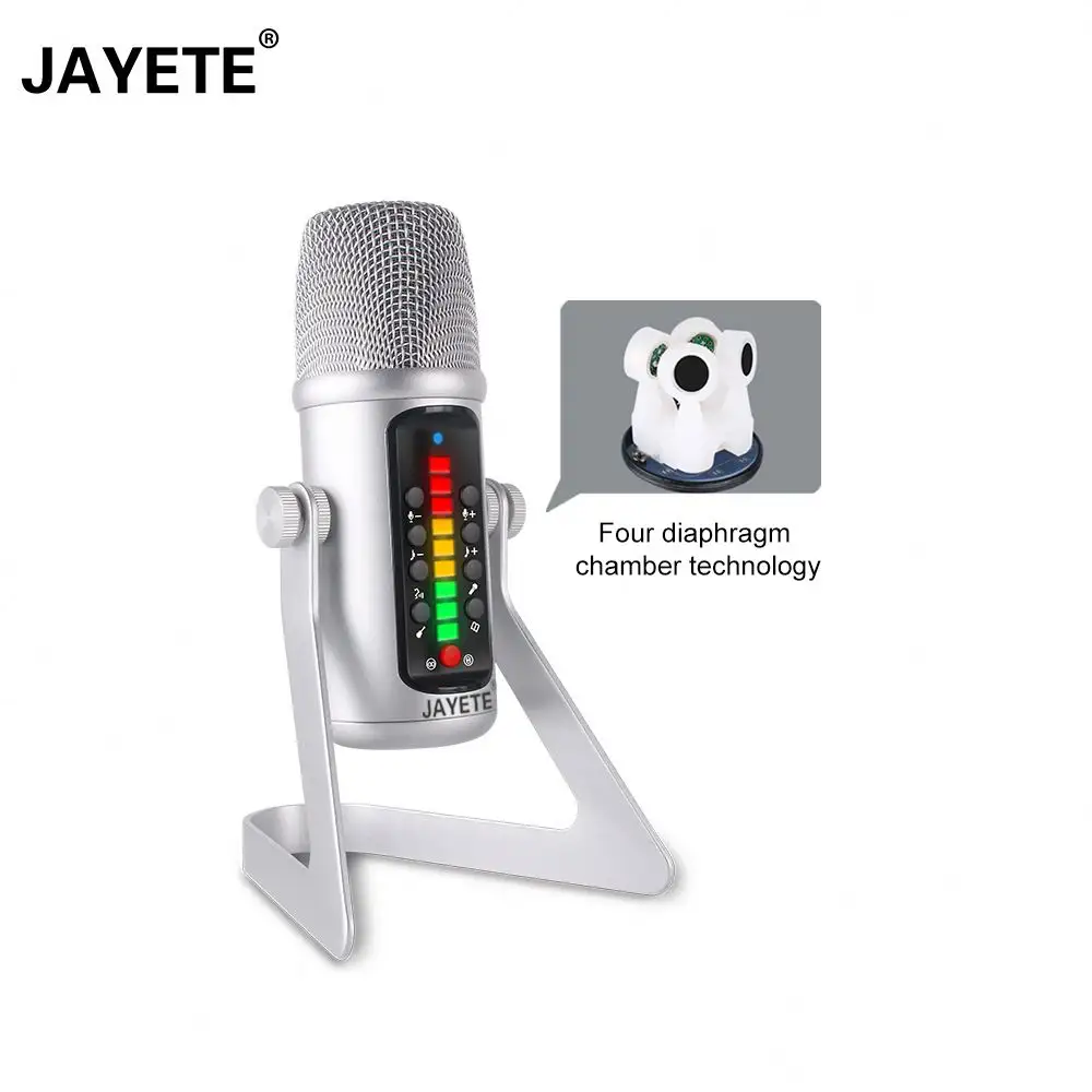 Multifunctional Usb Microphone Plug And Play Computer Laptop Mac/Ps4 For Recording Streaming Podcasting Youtube