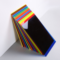 Plaques acryliques antistatiques en PMMA bon marché HUASHUAITE, épaisseur 2 mm, pour produits acryliques, Perspex imprimé