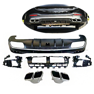 W167 GLE63 diffuseur pour <span class=keywords><strong>Mercedes</strong></span> <span class=keywords><strong>Benz</strong></span> <span class=keywords><strong>GLE</strong></span> classe W167 mise à niveau GLE63 kit carrosserie 2020 <span class=keywords><strong>2021</strong></span> - Product Image 2