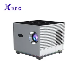 XNANO工厂批发新款X3H小型投影仪发光二极管WIFI 5g安卓10电动聚焦廉价便携式迷你投影仪出售