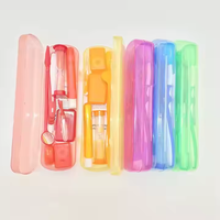 Vente en Gros Kit de Soins Bucco-dentaires Orthodontiques Professionnel Portable 8 Pièces pour Usage Domestique, Kit d'Hygiène Buccale
