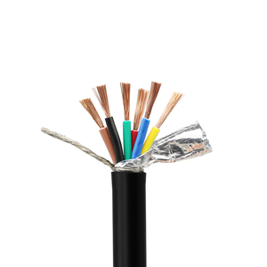 Cable de Control LiYCY con Aislamiento de PVC y Conductor de Cobre Desnudo Trenzado de 250/250V, Resistente al Fuego, OEM, KVV KVVR KVVRP 2-1 - Product Image 5