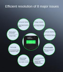 리안케 <span class=keywords><strong>UPS</strong></span> LK3KVA-L 3KVA/<span class=keywords><strong>2.4KW</strong></span> 출력 220V LCD 디스플레이 DC96V 타워형 고주파 외부 배터리 - Product Image 4