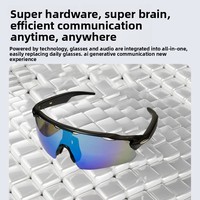 Gafas Inteligentes Inalámbricas, Llamadas y Música con Manos Libres, Visión Nocturna/Lentes con Recubrimiento Opcionales, Batería de Larga Duración, Estilo Moderno para Exteriores