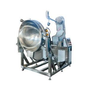 热销辣椒蒜蓉番茄酱咖喱酱烹饪锅夹层锅行星搅拌夹层烹饪机 - Product Image 2