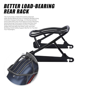 Venta al por Mayor de Fábrica - Portaequipajes Trasero Universal Cromado para <span class=keywords><strong>Harley</strong></span>-<span class=keywords><strong>Davidson</strong></span> Street Bob/<span class=keywords><strong>Super</strong></span> <span class=keywords><strong>Glide</strong></span>/<span class=keywords><strong>Dyna</strong></span>/Street Bob - Product Image 2
