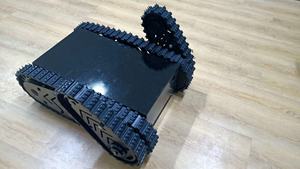 Châssis électrique robuste avec plate-forme de châssis à chenilles en caoutchouc avec chargement de plusieurs dizaines de kilogrammes jusqu'à 5 tonnes - Product Image 4