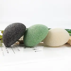 Trending products 2023 new arrivals Private label organic pure color konjac skin clearing sponge