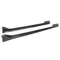 Kit carrosserie complet en fibre de carbone sèche style V pour BMW G87 M2 : lames avant, diffuseur arrière et jupes latérales