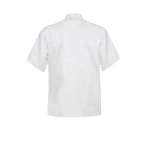 Gran oferta, chaquetas de Chef blancas de alta calidad, abrigo de Chef de manga corta de sarga TC 190gsm, uniformes de Hotel para hombre para Chef Jefe - Product Image 2