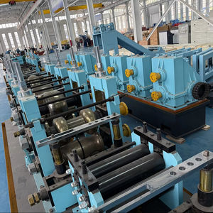 Pabrik pipa baja karbon <span class=keywords><strong>HG114</strong></span> produsen mesin pembuat pipa baja ERW Mesin Pabrik Tabung - Product Image 1