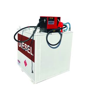 קטן נייד תחנת מיני נייד נייד קטן מתקן מיכל דלק עבור דיזל ובנזין עם משאבה מתאימה גנרטור ביתי - Product Image 3