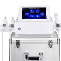 Stylo professionnel 6-en-1 à plasma froid et ozone pour le soin de la peau, l'élimination des taches de rousseur, le lifting et le raffermissement du visage, et le nettoyage cutané – Appareil stylo Fibroblast