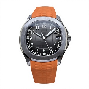 Reloj de Alta Calidad, Resistente al Agua, 40 mm, Fábrica DDF, Movimiento 330, Luminoso, Esfera 5167 SW, Reloj de Buceo, Correa Naranja - Product Image 1