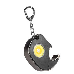 Mini lampe torche LED COB super lumineuse en forme d'éléphant, rechargeable par USB, avec base magnétique et ouvre-bouteille - Product Image 1