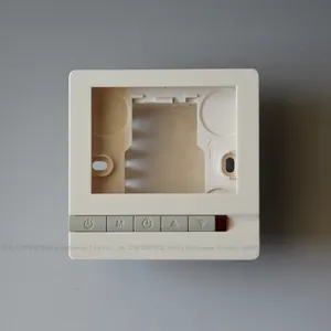 Plastic case ABS housing for room wall-mounted temperature controller enclosure