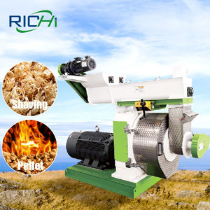 Richi tùy chỉnh 1-2T/h máy làm viên gỗ để kinh doanh lợi nhuận - Product Image 1