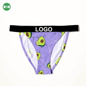 String personnalisé à imprimé <span class=keywords><strong>avocat</strong></span> pour femme, sous-vêtements de marque personnalisés, polyester 95%, élasthanne 5% - Product Image 5