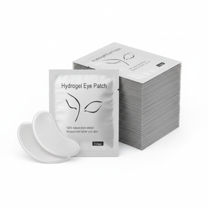 แผ่นมาส์กใต้ตาไฮโดรเจลสีเงิน 50 คู่ บรรจุแยกชิ้น สำหรับบำรุงผิวรอบดวงตา เพิ่มความชุ่มชื้นและกระจ่างใส - Product Image 2