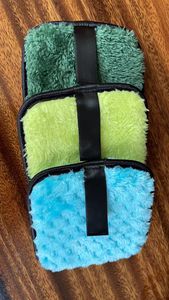 Éponges en microfibre recyclables, tampons doux pour le nettoyage du visage, éponges démaquillantes de haute qualité, forme personnalisée - Product Image 2