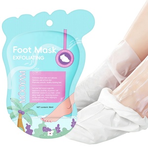 Maschera Esfoliante per Piedi alla Lavanda con Etichetta Privata, Rimozione Pelle Morta, Maschera Peeling per Piedi, Ammorbidimento Talloni Ruvidi, Maschera per la Cura dei Piedi - Product Image 1