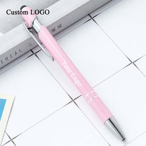 Bolígrafo con Punta Metálica y Recubrimiento Suave al Tacto, con Logotipo Personalizado, para Regalos Promocionales - Product Image 1