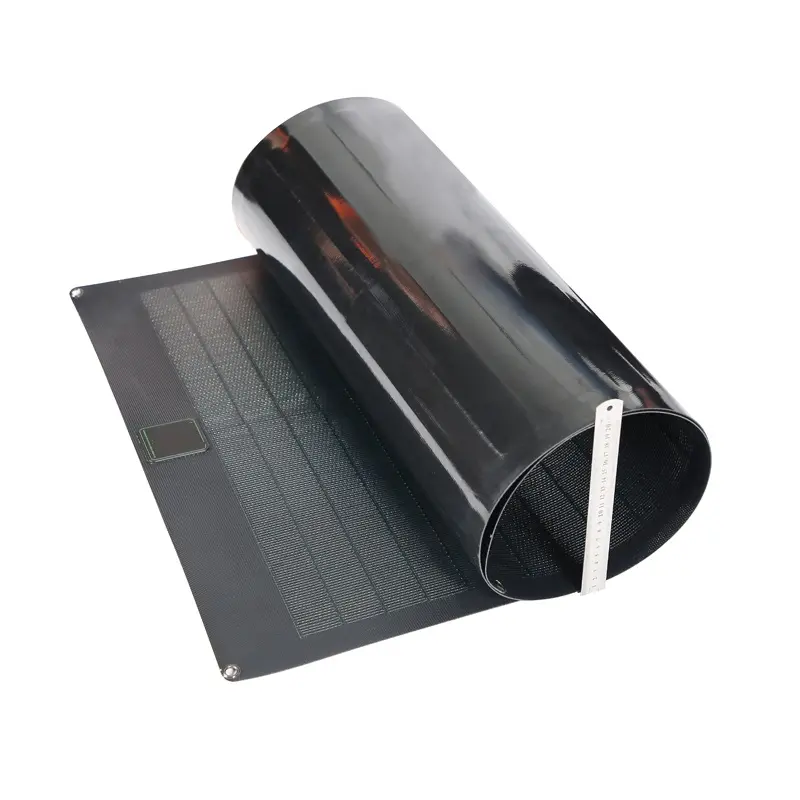 CIGS 360 degree Rolling thin film Solar Panel Semi Flexible 90W 150w solar cells for roof