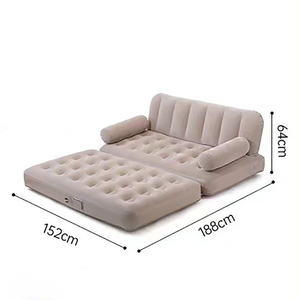 <span class=keywords><strong>Matelas</strong></span> Gonflable Double Hauteur Auto-Gonflant Portable pour Tente, Tapis <span class=keywords><strong>de</strong></span> <span class=keywords><strong>Couchage</strong></span> Souple et Stable pour Glamping - Product Image 5