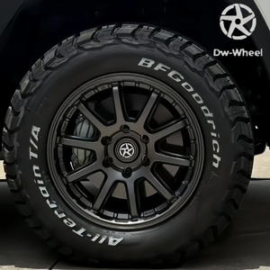 Jante forgée DW Beadlock 5x120 5x112 5x114.3 5x130 5x127 6x139.7 6x135 tout-terrain pour roues de VTT et UTV, jante de 23 et 24 pouces - Product Image 1