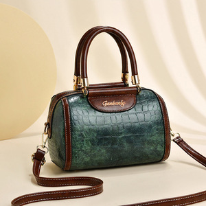 Sac Boston élégant pour femme, nouveau style, simple, sac à bandoulière pour fille, vente en gros - Product Image 5