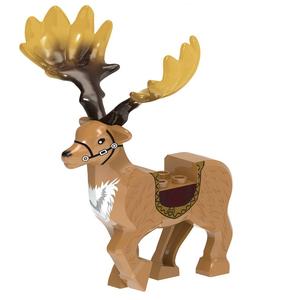 Juguete de Construcción de Bloques del Señor de los Anillos, Modelo Mini Ciervo Milu, Animal de Dibujos Animados, Monturas de Bestias, Regalo para Niños, Juguete Ensamblable, Superventas - Product Image 5