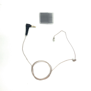 Auriculares con cable de 3.5mm/2.5mm para escuchar música, auriculares pequeños para teléfono móvil, auriculares ocultos para radio bidireccional - Product Image 2