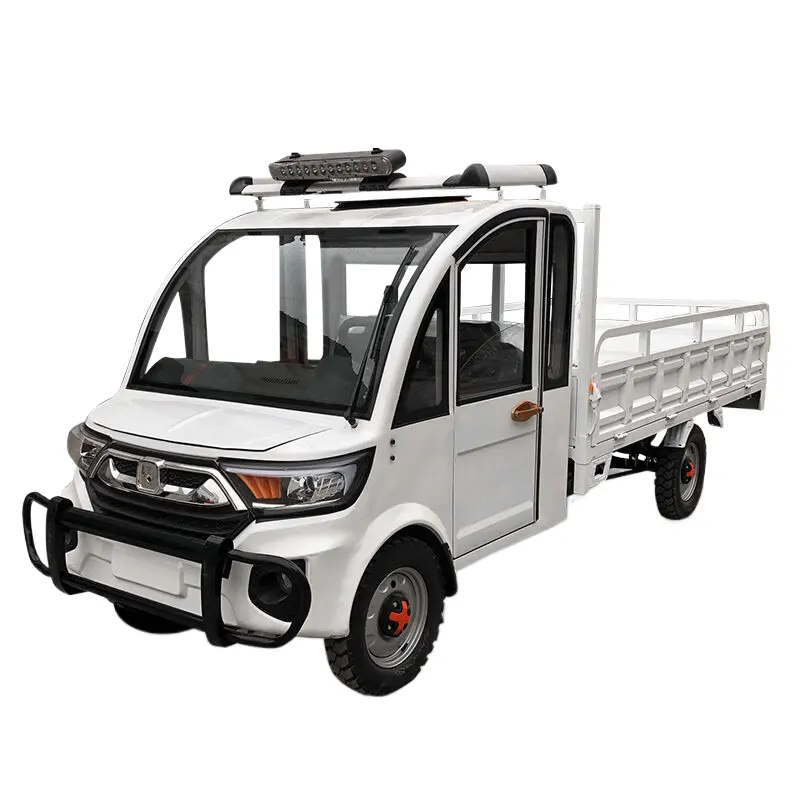 Runtoe ELECTRIC PICKUP TRUCK WITH 4KW BIG MOTOR AND HIGH SPEED IN REAL GPS SPEED 50KM/H electric pickup