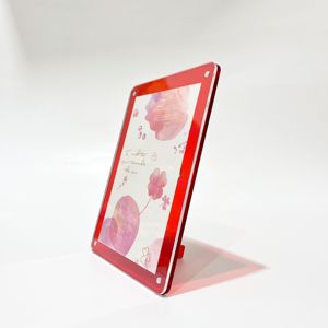 Bir Al, İki Al 2 Parça 1 PAKET. 8 İnç Renkli Akrilik Resim Çerçevesi Dört Köşeli Manyetik Tasarım - Product Image 4