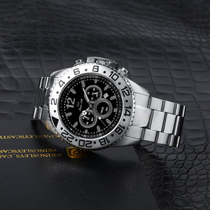 Offre spéciale, fonction de minuterie, chronographe, style <span class=keywords><strong>militaire</strong></span>, original, personnalisé, marque, montres fastrack pour hommes - Product Image 2