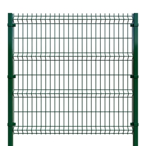 Valla Metálica Curva Soldada en 3D Profesional, <span class=keywords><strong>Barrera</strong></span> de Seguridad Perimetral de Alta Visibilidad para Uso Comercial e Industrial - Product Image 1