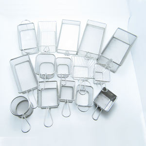 Mini S/S Französischer Tisch in Lebensmittel qualität mit Edelstahl-Chip-Bratkorb - Product Image 1